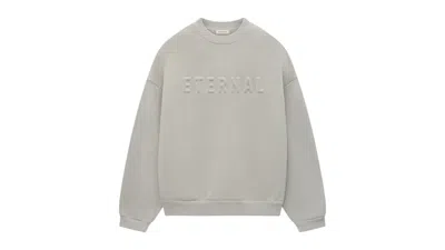 Pre-owned Fear Of God Men's  Eternal Crewneck Sweatshirt In Dove Grey In Gray