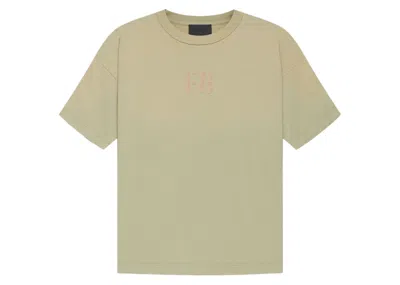 Pre-owned Fear Of God Men's  Fg Tee Shirt In Vintage Matcha