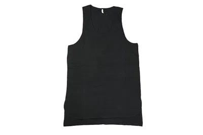 Pre-owned Fear Of God Men's  Fog Essentials Tank Top In Black