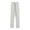 Fear Of God Grey Track Pants With Adjustable Drawstring In Gray