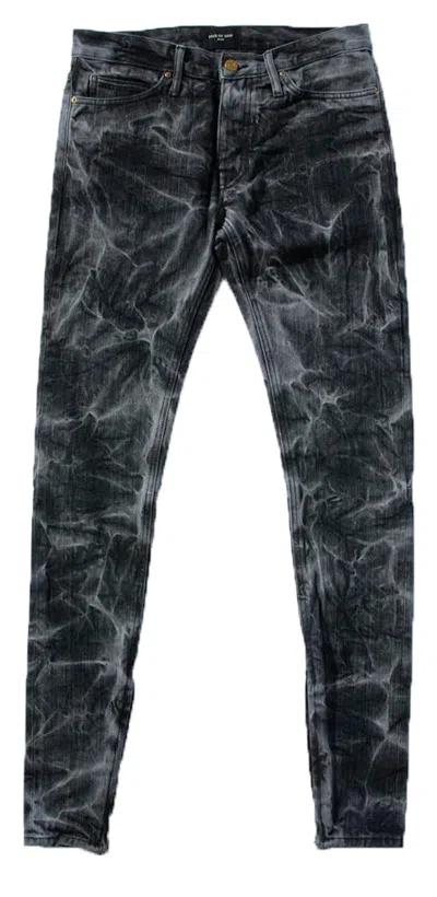 Pre-owned Fear Of God Men's  Selvedge Denim Holy Water Denim Jeans In Black