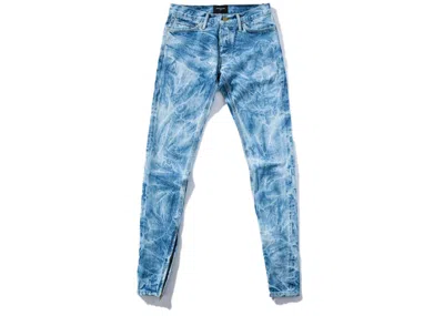 Pre-owned Fear Of God Men's  Selvedge Denim Holy Water Denim Jeans In Indigo