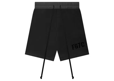 Pre-owned Fear Of God Men's  Seventh Collection Fg7c Sweatshort In Black