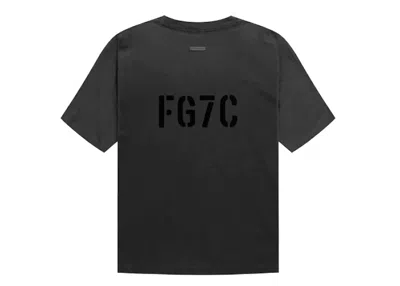 Pre-owned Fear Of God Men's  Seventh Collection Fg7c Tee Shirt In Vintage Black