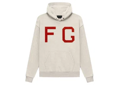 Pre-owned Fear Of God Men's  Seventh Collection Monarch Hoodie In Cream Heather In White