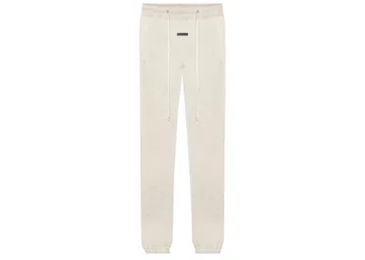Pre-owned Fear Of God Men's  The Vintage Sweatpant In Cream Heather In White