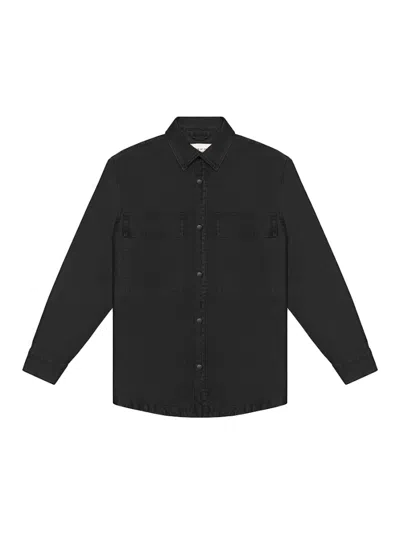 Pre-owned Fear Of God Men's  Vintage Corduroy Shirt Jacket In Black