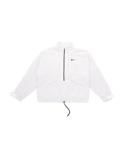 Pre-owned Fear Of God Men's  X Nike Half Zip Jacket In Pure Platinum/light Bone/black