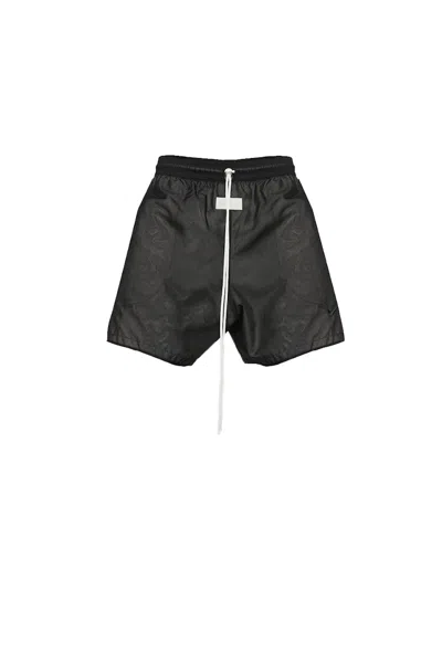 Pre-owned Fear Of God Men's  X Nike Stretch Shorts In Black/light Bone/sail