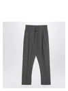 Fear Of God Gray Cotton And Wool Trousers