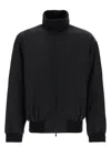 Fear Of God Oversized Cotton-blend Jersey Half-zip Sweatshirt In Black