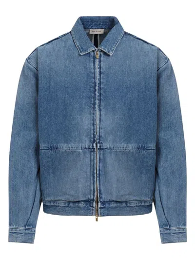 FEAR OF GOD MEN'S INDIGO DENIM JACKET