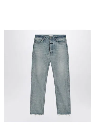 Fear Of God Men's Light Washed Blue Jeans