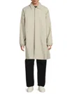 Fear Of God Men's Adidas Logo Spread Collar Coat In Sesame