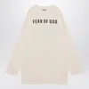 Fear Of God Long-sleeved Thunderbird T-shirt In White