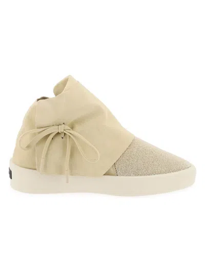 Fear Of God Men's Mid-top Suede And Bead Sneakers In Neutro