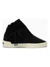 Fear Of God Bead-detail Lace-up Sneakers In Black