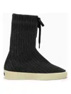 Fear Of God Man Boot Grey Size 14 Textile Fibers In Grey