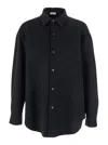 Fear Of God Button-fastening Wool Shirt In Black