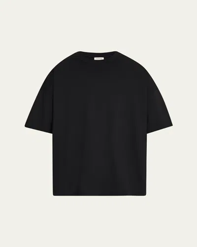 Fear Of God Men's Oversized Solid T-shirt In Black