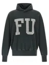 Fear Of God Qualified Printed Cotton-jersey Hoodie In Black