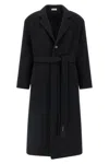 Fear Of God Trench Coat With Waist Belt And Long Sleeves In Multi