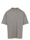 Fear Of God Oversized Viscose Blend T-shirt In Nude & Neutrals