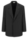 Fear Of God Tailored Single Button Blazer With Notched Lapel In Gray