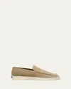 Fear Of God Suede Leather Moccas In Storm