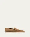 Fear Of God Men's Suede Loafers In Taupe