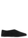 Fear Of God Suede Slip On Flat Shoes Brown In Brown