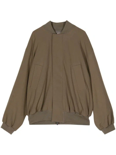 Fear Of God Men Wool Bomber In 245 Deer