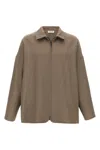 Fear Of God Collared Wool Jacket Long Sleeves Relaxed Fit In Cream
