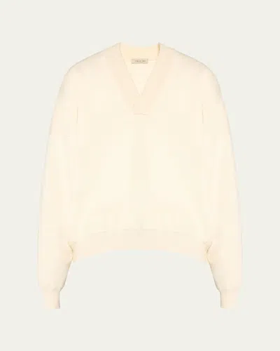 Fear Of God Virgin Wool-blend Jumper In Cream