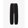 Fear Of God Forum Straight-leg Virgin Wool And Cashmere-blend Drawstring Trousers In Black