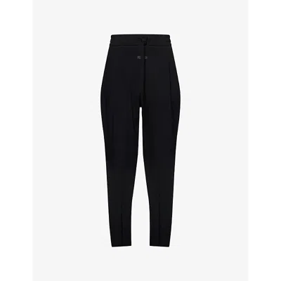 Fear Of God Mens Eternal Drawstring Stretch-cotton And Wool Trousers Black
