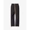 Fear Of God Straight-leg Panelled Woven Drawstring Trousers In Black