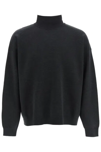 Fear Of God Mens Black Wool Turtleneck From Eternal Collection