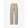 Fear Of God Mens Drawstring Wide-leg Wool And Cashmere Trousers Dusty Beige
