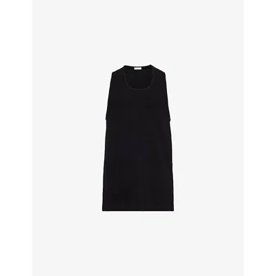 Fear Of God Mens Black Base-layer Stretch-cotton Tank Top Xl