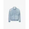 Fear Of God Denim Trucker Casual Jackets And Parka Blue In Inidigo 2