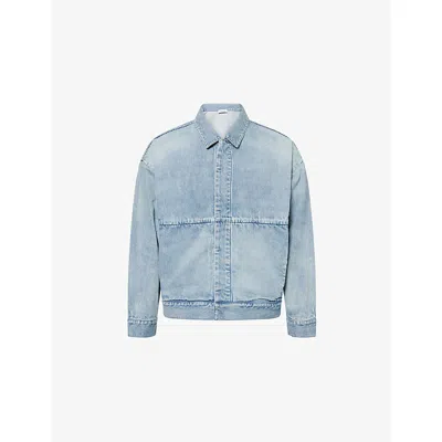Fear Of God Light Blue Denim Trucker Jacket