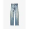 Fear Of God 5 Pocket Straight Leg In Blue