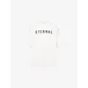 Fear Of God Eternal Oversized Logo-detailed Cotton-jersey T-shirt In White