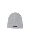 Fear Of God Knitted Hat With Logo In Gray