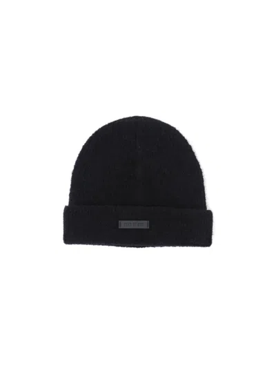 Fear Of God Merino Wool Blend Beanie In Black