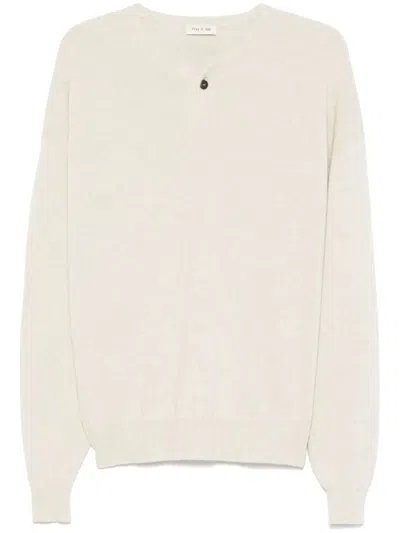 Fear Of God Merino-wool Sweater In Neutrals