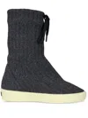 Fear Of God Man Boot Grey Size 14 Textile Fibers In Grey