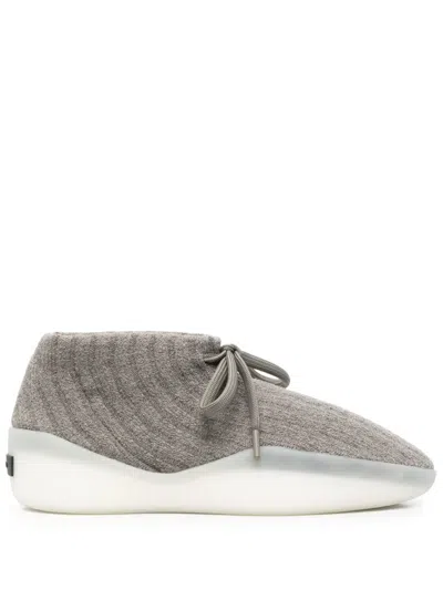 Fear Of God Moc Mid Sneakers In Grey