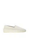 Fear Of God Moccasins In Camoscio Grey Clear With Rubber Sole